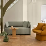 Socialclub fåtölj låg