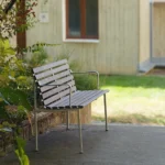 Traverse matsoffa med armstöd