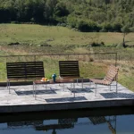 Traverse loungesoffa utan armstöd
