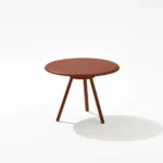 Zebra sidobord Ø62 cm