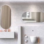Spegel 4146 140×60 cm med eller utan LED