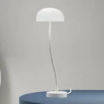 Curve glas bordslampa