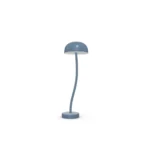Curve metall bordslampa