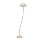 Curve metall golvlampa