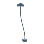 Curve metall golvlampa