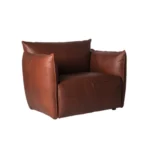 Vasa fåtölj lågt armstöd