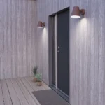 Mist vägglampa