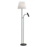 Slender golvlampa med spot