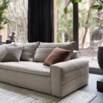 Samet soffa