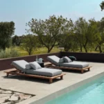 Inout 81 solsäng teak