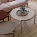Spin lounge soffbord Ø85 cm