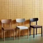 Pack stol klädd sits