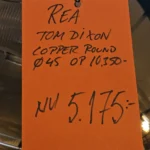Copper pendel från Tom Dixon/Reapris: 5.175:-