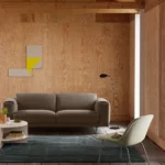 Fiber Soft loungestol stålunderrede