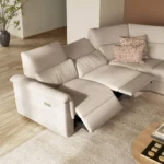 Amorevole C176 fåtölj med recliner i tyg eller läder