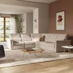Amorevole C176 fåtölj med recliner i tyg eller läder