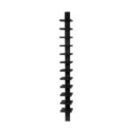 Pilaster vägghylla björk