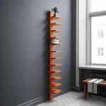 Pilaster vägghylla björk