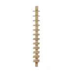 Pilaster vägghylla ek