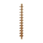 Pilaster vägghylla ek