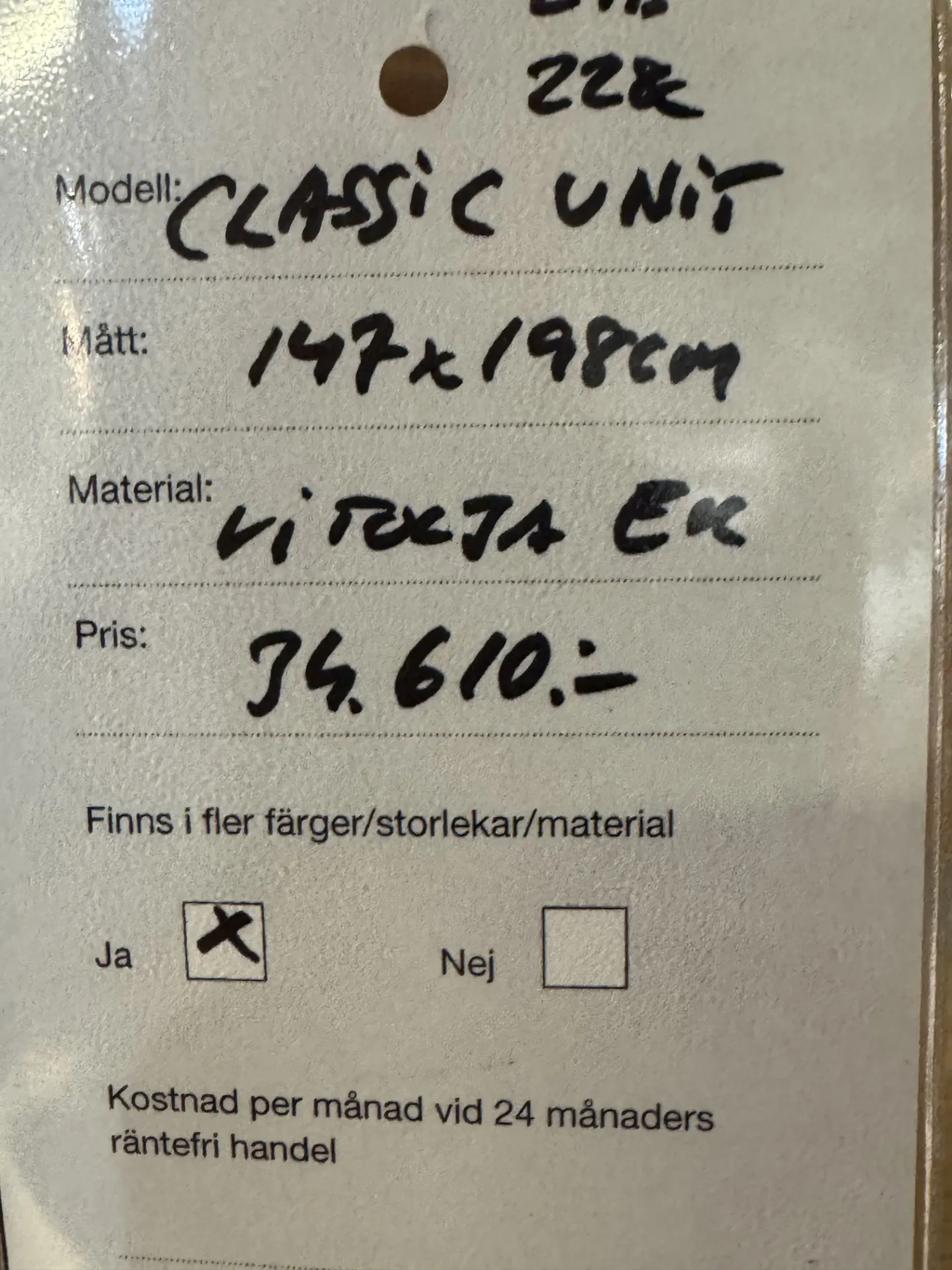 Vitrin Multi Unit Classic av LIB/Reapris 19900:-