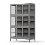 Edge 2.0 vitrinskåp 3 Dörrar, 3-Sektion