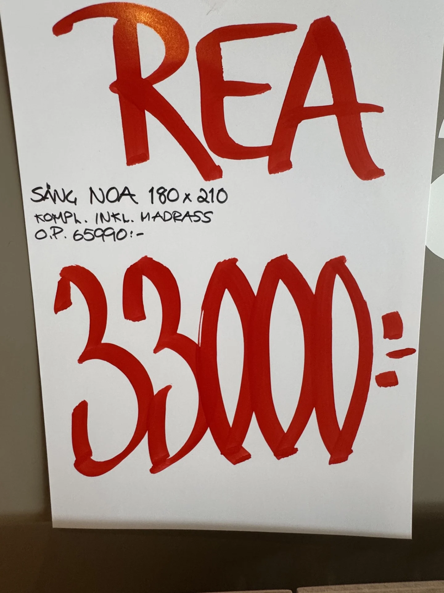 Dubbelsäng Noa från Auping/Reapris 33000:-