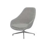 About a Lounge AAL91 fåtölj med hög rygg och snurr