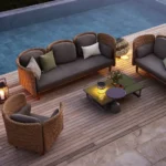 Arch loungestol high