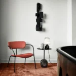 Pavilion AV11 lounge chair klädd sits och rygg