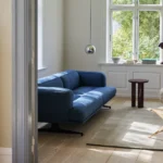 Inland AV23 soffa 3-sits i tyg eller läder