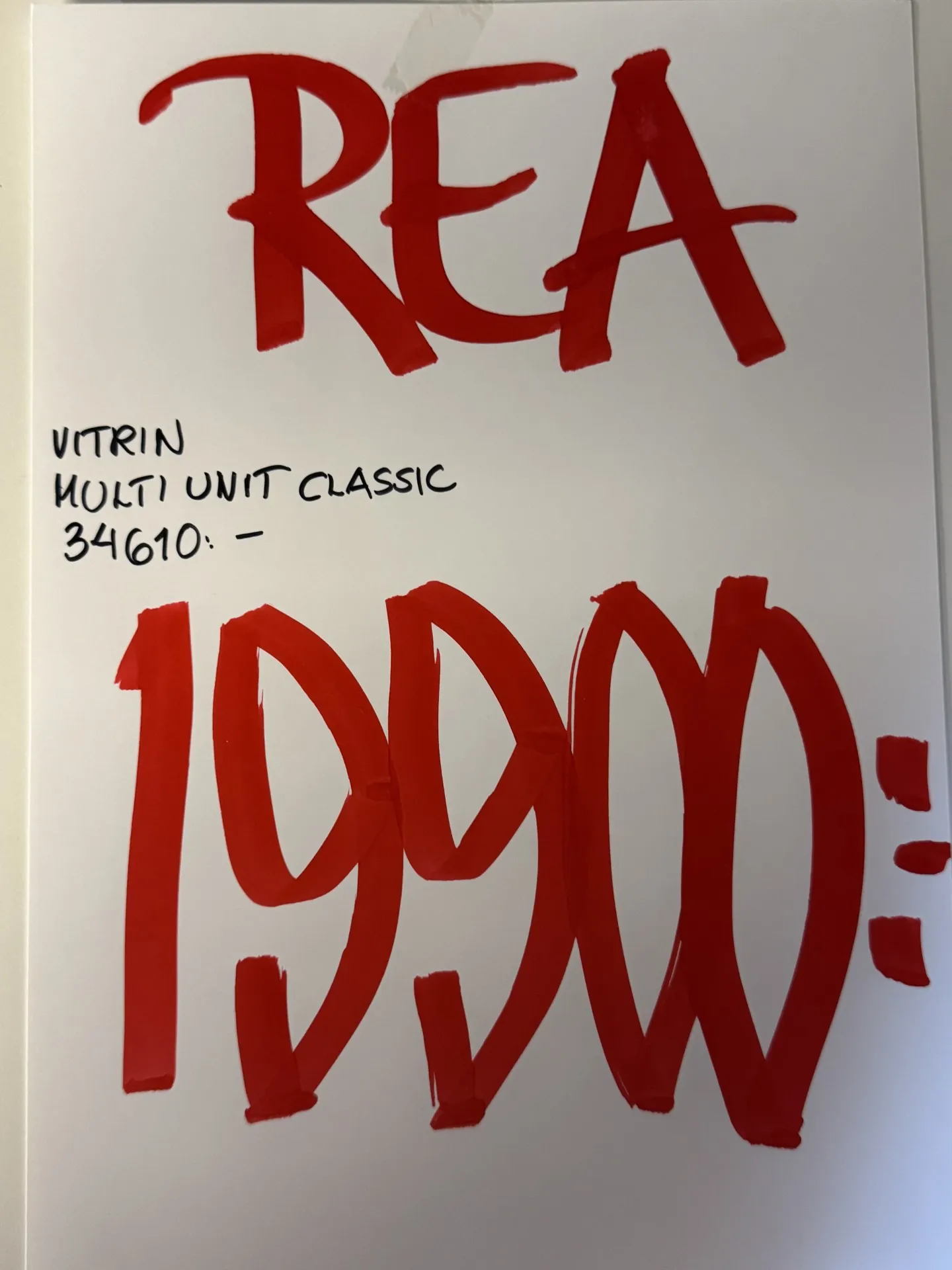 Vitrin Multi Unit Classic av LIB/Reapris 19900:-