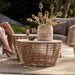 Basket soffbord Ø95 cm
