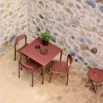 Bliss matbord 80×80 cm