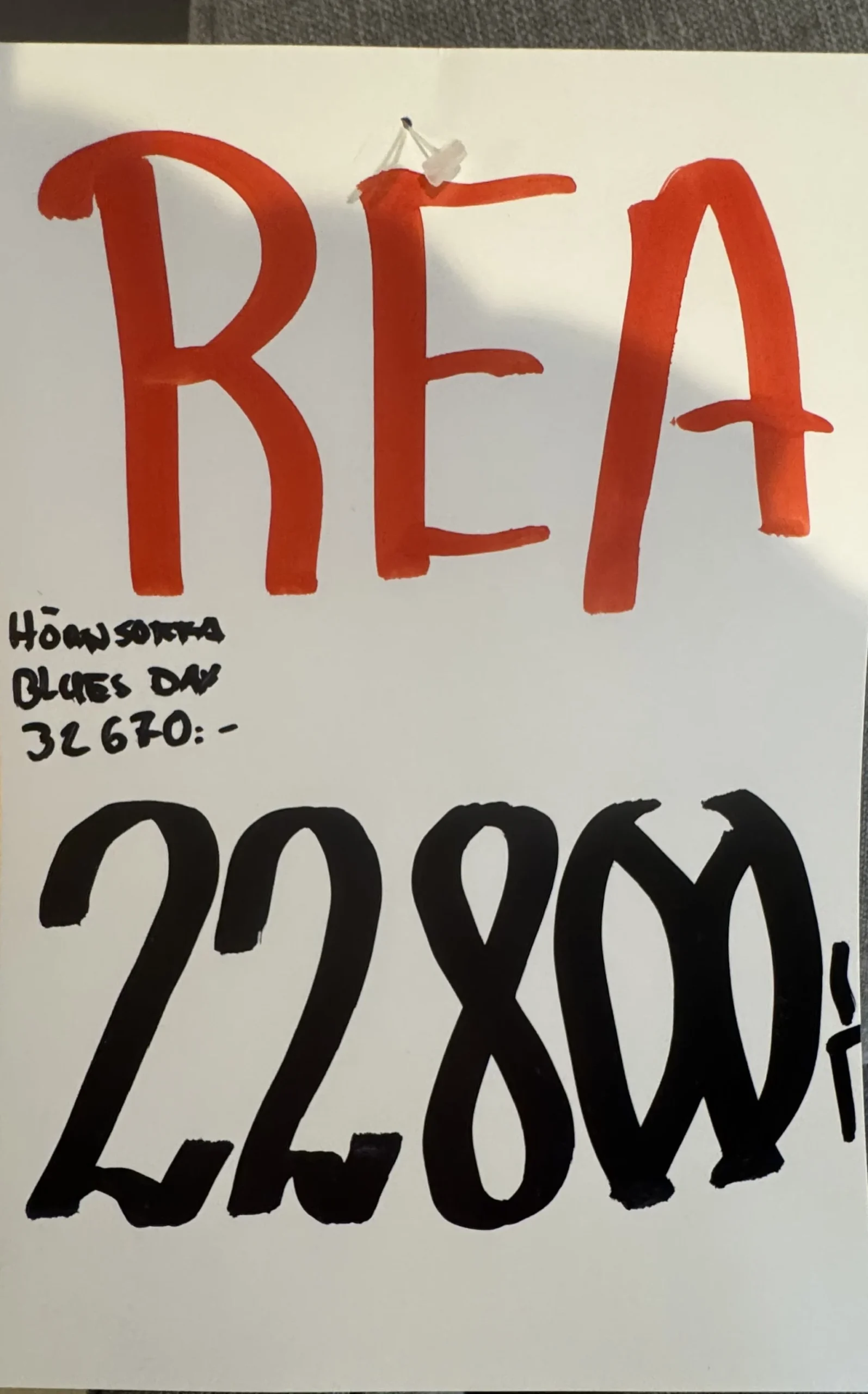 Hörnsoffa Blues Day från Furninova/Reapris 22800:-