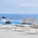 Breeze loungestol high