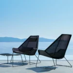 Breeze loungestol high
