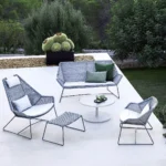 Breeze loungestol high