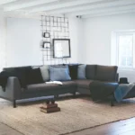 Cabaré soffa med divan