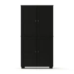 Camden vitrinskåp täckta dörrar