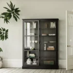 Dark Oak N2 vitrinskåp