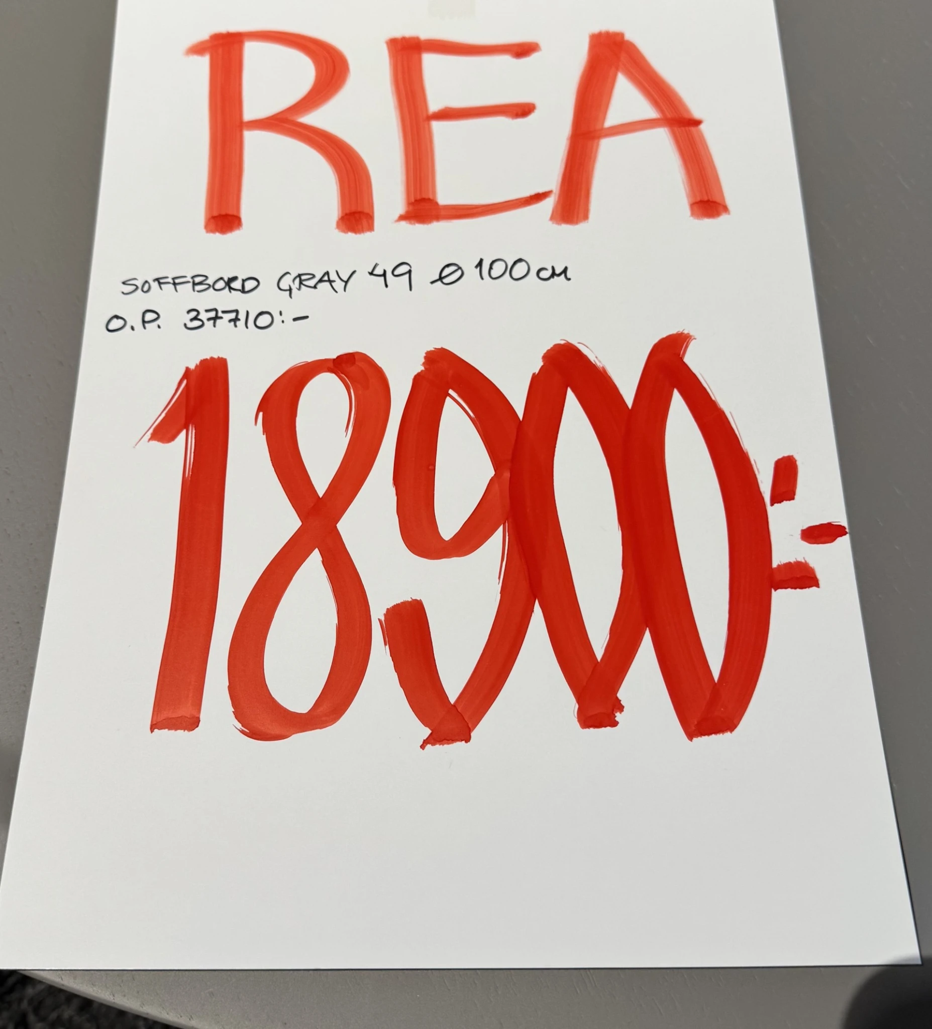Soffbord Gray 49 från Gervasoni/Reapris 18900:-