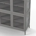 Edge 2.0 vitrinskåp 3 Dörrar, 2-Sektion