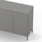 Edge 2.0 skänk 3 Dörrar hög