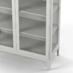 Edge 2.0 vitrinskåp helglas