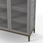 Edge 2.0 vitrinskåp helglas