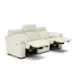 Estremo C126 soffa med recliner i tyg eller läder