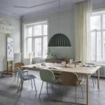 Fiber stol stålunderrede