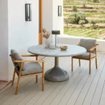 Glaze matbord Ø144 cm