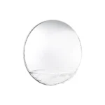 Haga Basic oval spegel med förvaringskrog